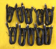 Lote De 10: RG-6/U RG6U cabos coaxiais, usado comprar usado  Enviando para Brazil