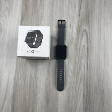Reloj LG G 38 mm Estuche de Acero Inoxidable Titan Negro Hebilla Clásica - (W100), usado segunda mano  Embacar hacia Argentina