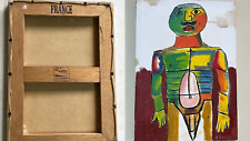 Jean Dubuffet - Pintura em tela (feita à mão) arte vintage assinada e estampada comprar usado  Enviando para Brazil