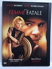 Femme Fatale (DVD, 2002, Widescreen) Antonio Banderas, Rebecca Romijn-Stamos, usado comprar usado  Enviando para Brazil