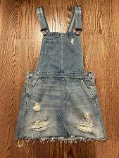 Hollister overall denim for sale  Shipping to Ireland
