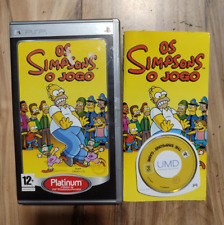 Juego de Los Simpson - Sony PSP - En caja completa - Inglés, sin región segunda mano  Embacar hacia Argentina