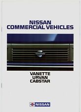 Nissan commercials vanette for sale  UK