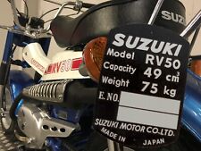 Suzuki rv50 headtube d'occasion  Expédié en Belgium
