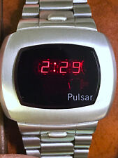 Reloj Pulsar LED Time Computer - ¡Nuevo Stock Antiguo con Caja! ¡Sin precio base! segunda mano  Embacar hacia Argentina