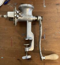 Vintage Molino Victoria Corona Table Mount Hand Crank Barn Find No Funnel, used for sale  Truth or Consequences
