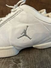 RZADKIE🔥 Białe skórzane buty sportowe Nike Air Jordan rozmiar 9.5 305370-101 na sprzedaż  Wysyłka do Poland