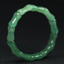 Usado, Brazalete de jade aventurina verde esmeralda 100 % natural de 7,5" hecho a mano 15050 segunda mano  Embacar hacia Argentina