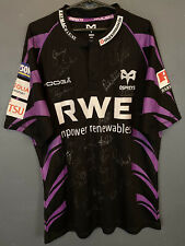 SIGNED TEAM MEN'S RUGBY UNION OSPREYS 2010/2011 HOME SHIRT JERSEY MAILLOT SIZE L for sale  Shipping to South Africa