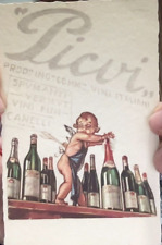 Cartolina pubblicitaria vini usato  Viterbo