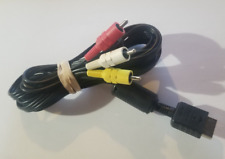 Genuine Sony OEM RCA AV Audio/video Cable For PlayStation PS1 PS2 PS3, used for sale  Shipping to South Africa