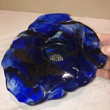 Blue art glass for sale  Anacortes