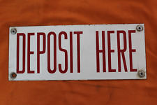 Vtg deposit small for sale  USA