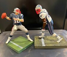 Bonecos Tom Brady & Randy Moss New England Patriots 2008 McFarlane NFL Series 17 comprar usado  Enviando para Brazil