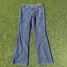 Jeans Vintage Y2K Split Back Flare Tamanho 11 Juniors By DKNY comprar usado  Enviando para Brazil