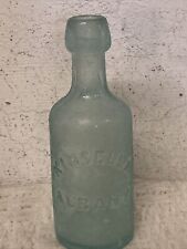 Antigua botella de agua de 7 pulgadas de Kinsella, Albany Nueva York del siglo XIX *RARA*, usado segunda mano  Embacar hacia Argentina