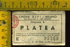 Biglietto teatro cinema usato  Milano