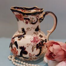 Vintage Mason's Ironstone Blue Mandalay 6" Hydra Jug for sale  Shipping to South Africa