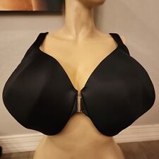 Cacique Bra 46H Lightly Lined Full Coverage Underwire Front Hook NWOT  Black for sale  Shipping to South Africa