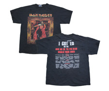 Camiseta Iron Maiden 2003 Edward the Great Tour Concert (L) banda de metal vintage comprar usado  Enviando para Brazil