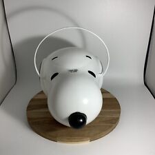 Balde de pipoca recarregável Snoopy Head 5,5”x 8” Whirlybird Drinkworks comprar usado  Enviando para Brazil