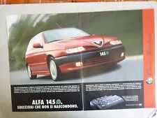# ADVERTISING PUBBLICITA' ALFA 145 quadrifoglio  -- 1995 ALTRE DISPONIBILI  usato  Cologno Monzese