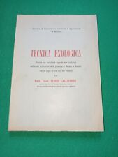 Tecnica enologica libro usato  San Cipriano Po