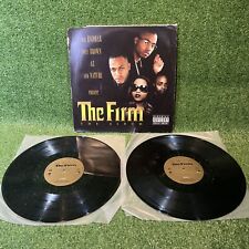 THE FIRM - THE ALBUM 2 X LP 1997 INTERSCOPE RECORD Nas AZ Dr Dre HIP HOP QUASE PERFEITO comprar usado  Enviando para Brazil