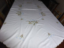 Large white embroidered for sale  LLANDEILO