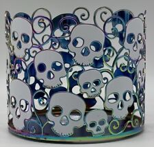 Bath & Body Works Holographic Skulls Spooky Halloween Candle Holder for sale  Shipping to South Africa