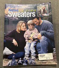 2003 Knitted Cold Weather Sweaters Knit & Crochet Yarn Design Pattern Book 3505 for sale  Shipping to South Africa