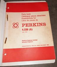 Gebr. Class  Perkins 4.236 (A) Ersatzteilliste Perkins Motor A 4.236 von 1969 for sale  Shipping to Canada