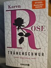 Tränenschwur karen rose gebraucht kaufen  Harleshausen