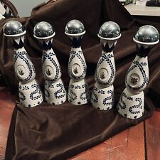 Usado, Lote de 5 botellas vacías de tequila Clase Azul Reposado 750 ml jarra pintada a mano segunda mano  Embacar hacia Argentina