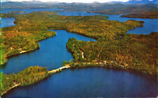 Aerial View Fish Creek Camp Site Between Saranac & Tupper Lakes Adirondacks NY for sale  Shipping to South Africa