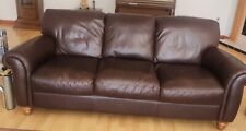 Leather sofa three for sale  Glendale