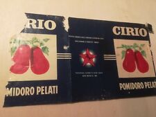 Etichetta vintage salsa usato  Viareggio