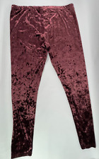 Crushed velvet leggings for sale  San Antonio