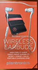 Fones de ouvido Plantronics BackBeat Go 2 branco estéreo Bluetooth + estojo de carregamento comprar usado  Enviando para Brazil