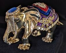 Jeweled brass elephant for sale  Findlay