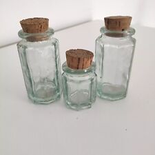 vintage glass spice jars for sale  MANSFIELD