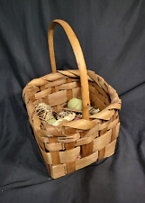 Used, Vintage 15" Woven Basket from Italy Half Filled w/Potpourri for sale  Shipping to South Africa