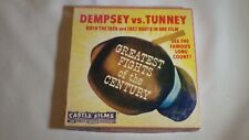 Used, Dempsey v. Tunney 1926 & 1927 Boxing - 200ft - CASTLE FILMS # 3041 8mm Movie for sale  Shipping to South Africa