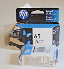 Cartucho de tinta tricolor genuino HP 65 nuevo HP EXP: abril de 2023 segunda mano  Embacar hacia Argentina