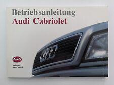 Audi cabriolet betriebsanleitu gebraucht kaufen  Geisenfeld
