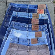 Lote de 7 jeans jeans vintage anos 80 e 90 atacado Levi’s pacote revendedor 501 517 505, usado comprar usado  Enviando para Brazil