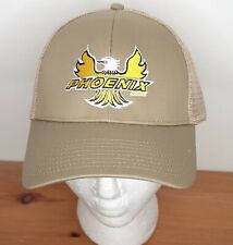 Phoenix Boats Embroidered Logo Hat Cap Adult Tan Beige Meshback Strapback New  for sale  Shipping to South Africa