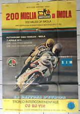 1974 Enzo e Dino Ferrari 200 Miles of Imola Course Moto Club Santerno Autodromo for sale  Shipping to South Africa