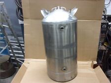 10 Gal. Pressure Tank Stainless Steel Vessel 130 Psi Soda Keg Home Brew Beer USA, used for sale  Shipping to South Africa