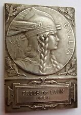 Médaille plaque fetes d'occasion  Montigny-lès-Metz